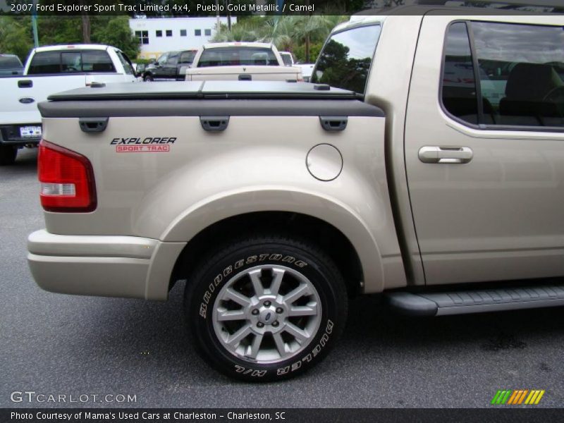 Pueblo Gold Metallic / Camel 2007 Ford Explorer Sport Trac Limited 4x4