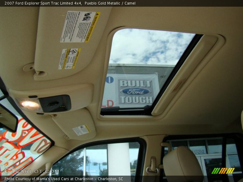 Pueblo Gold Metallic / Camel 2007 Ford Explorer Sport Trac Limited 4x4