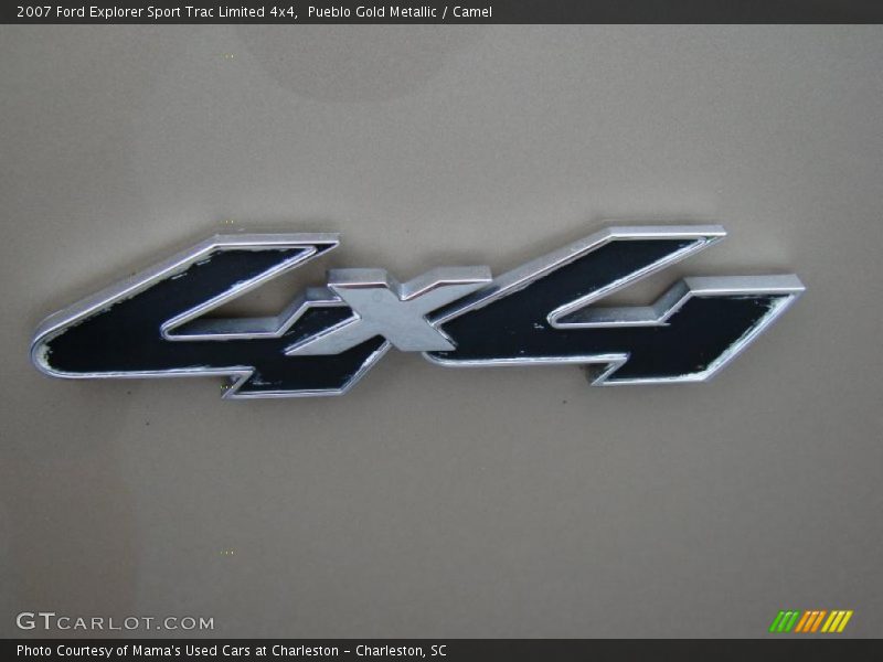 Pueblo Gold Metallic / Camel 2007 Ford Explorer Sport Trac Limited 4x4