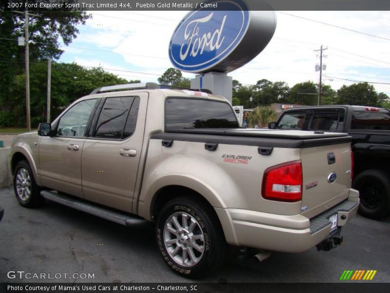 Pueblo Gold Metallic / Camel 2007 Ford Explorer Sport Trac Limited 4x4