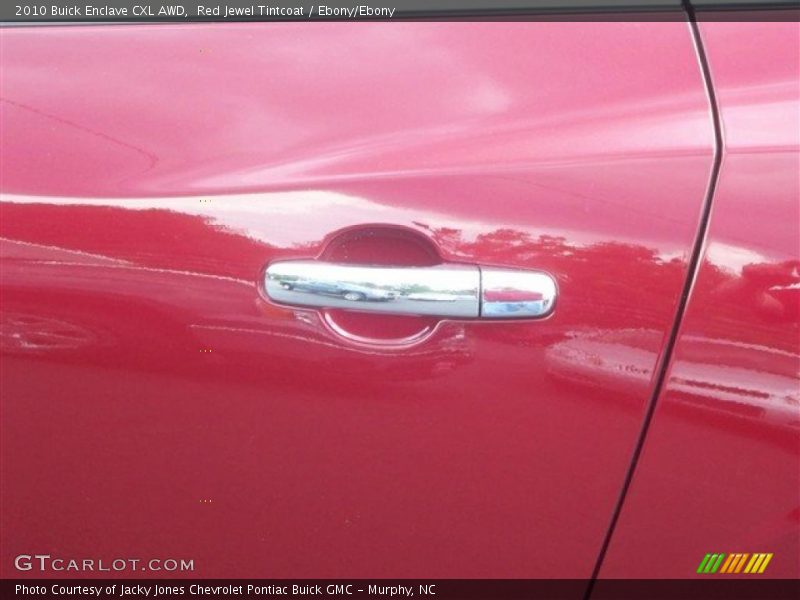 Red Jewel Tintcoat / Ebony/Ebony 2010 Buick Enclave CXL AWD
