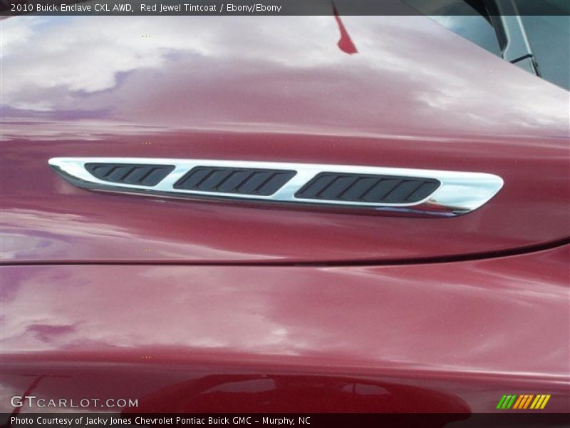 Red Jewel Tintcoat / Ebony/Ebony 2010 Buick Enclave CXL AWD