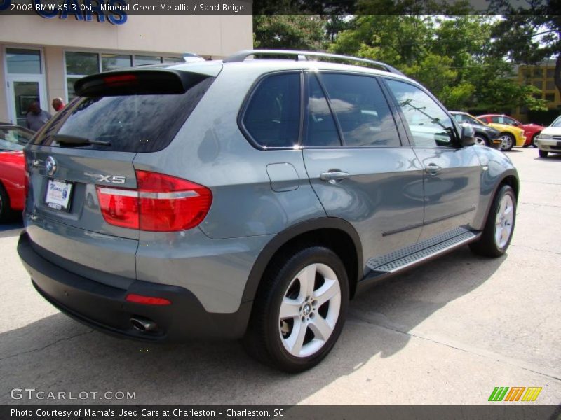 Mineral Green Metallic / Sand Beige 2008 BMW X5 3.0si