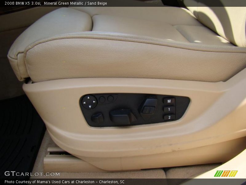 Mineral Green Metallic / Sand Beige 2008 BMW X5 3.0si