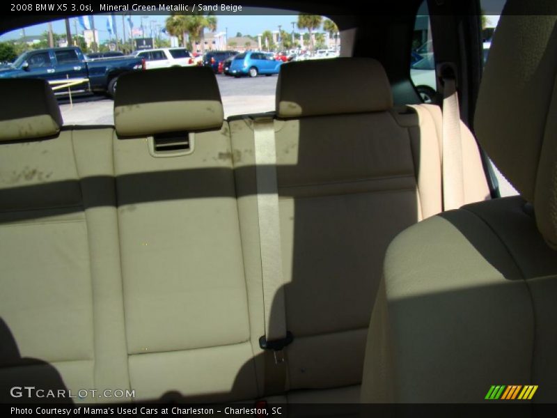 Mineral Green Metallic / Sand Beige 2008 BMW X5 3.0si