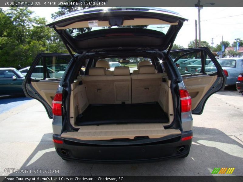 Mineral Green Metallic / Sand Beige 2008 BMW X5 3.0si