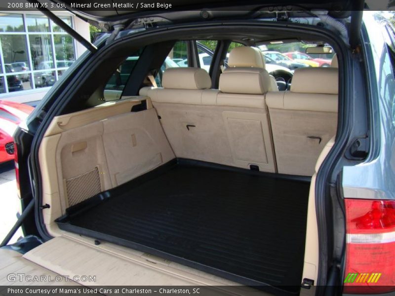 Mineral Green Metallic / Sand Beige 2008 BMW X5 3.0si