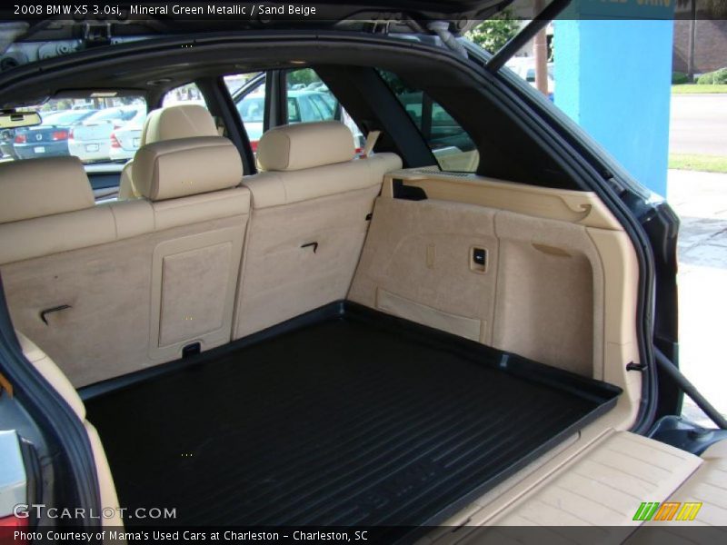 Mineral Green Metallic / Sand Beige 2008 BMW X5 3.0si