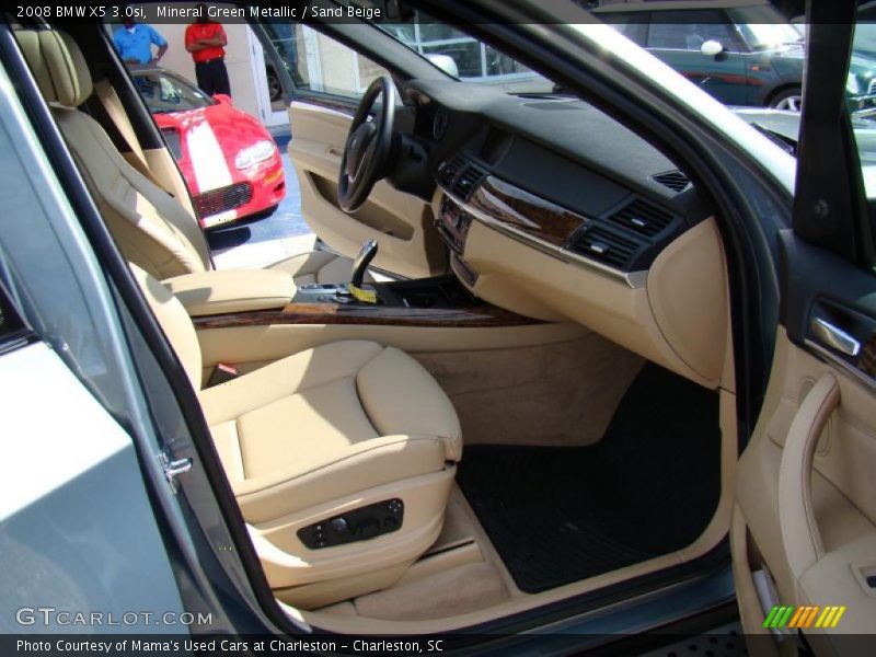 Mineral Green Metallic / Sand Beige 2008 BMW X5 3.0si