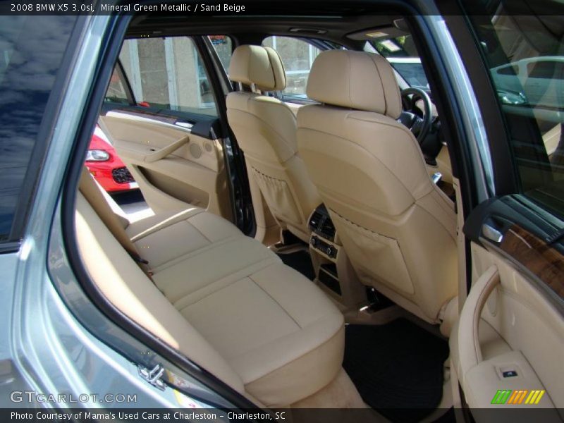 Mineral Green Metallic / Sand Beige 2008 BMW X5 3.0si