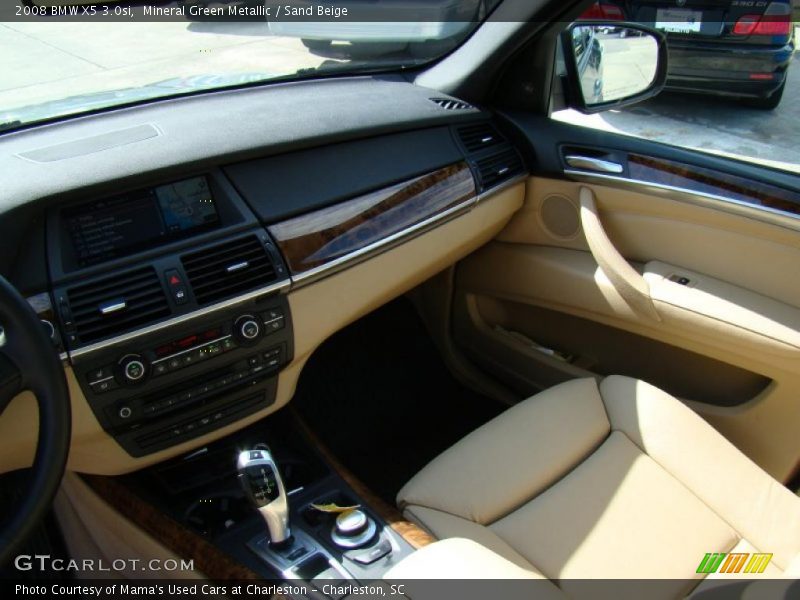 Mineral Green Metallic / Sand Beige 2008 BMW X5 3.0si