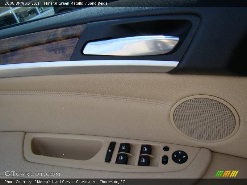 Mineral Green Metallic / Sand Beige 2008 BMW X5 3.0si