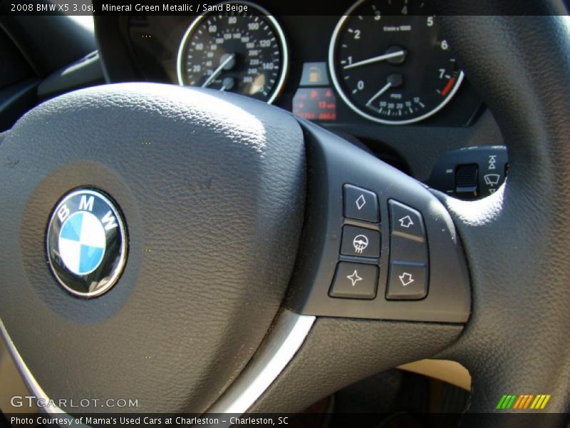Mineral Green Metallic / Sand Beige 2008 BMW X5 3.0si