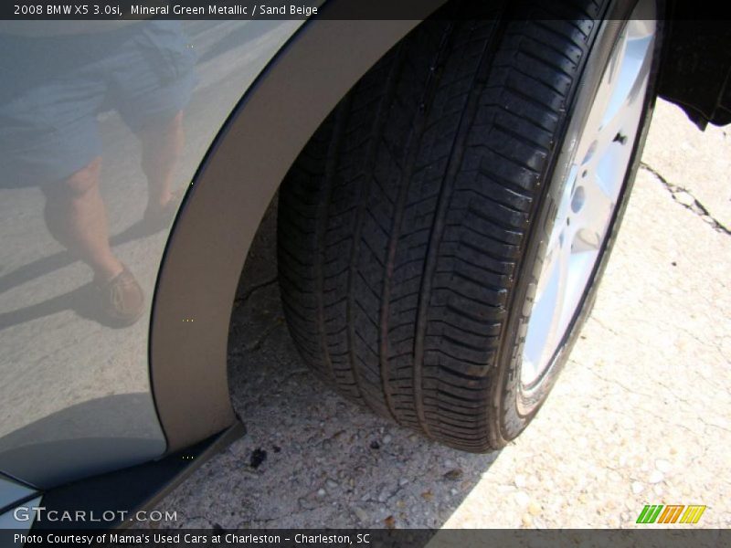 Mineral Green Metallic / Sand Beige 2008 BMW X5 3.0si