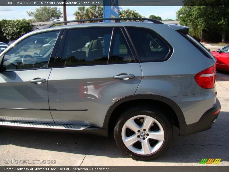 Mineral Green Metallic / Sand Beige 2008 BMW X5 3.0si