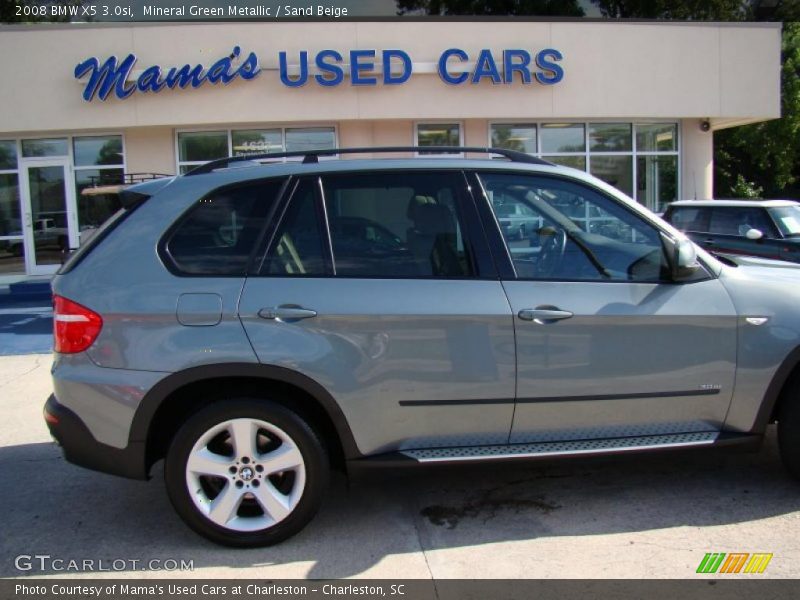 Mineral Green Metallic / Sand Beige 2008 BMW X5 3.0si