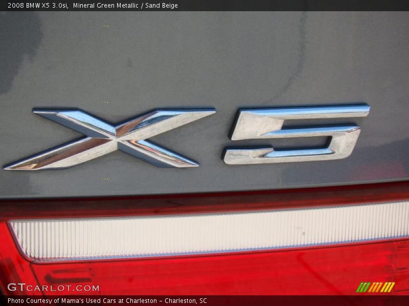 Mineral Green Metallic / Sand Beige 2008 BMW X5 3.0si