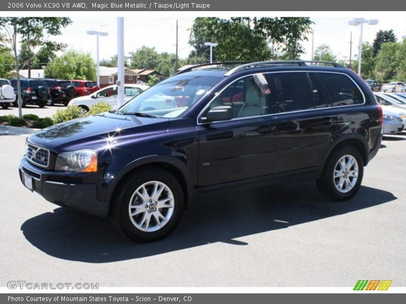 Magic Blue Metallic / Taupe/Light Taupe 2006 Volvo XC90 V8 AWD