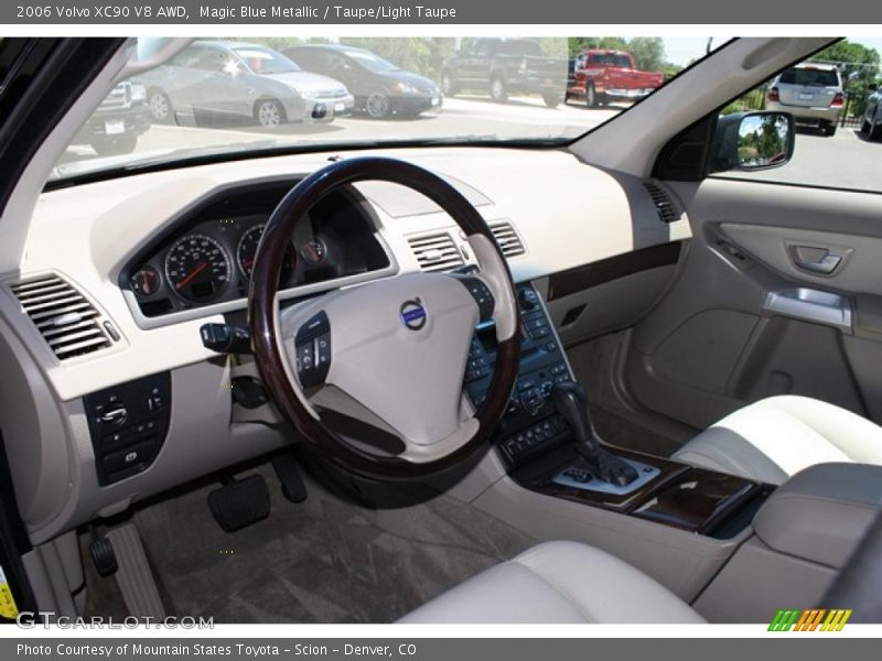Magic Blue Metallic / Taupe/Light Taupe 2006 Volvo XC90 V8 AWD