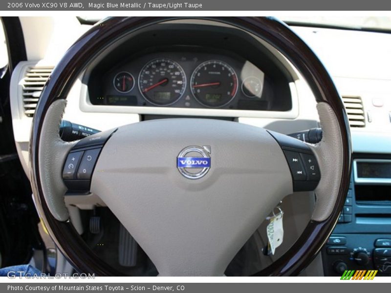 Magic Blue Metallic / Taupe/Light Taupe 2006 Volvo XC90 V8 AWD