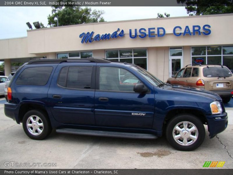 Indigo Blue Metallic / Medium Pewter 2004 GMC Envoy XL SLE