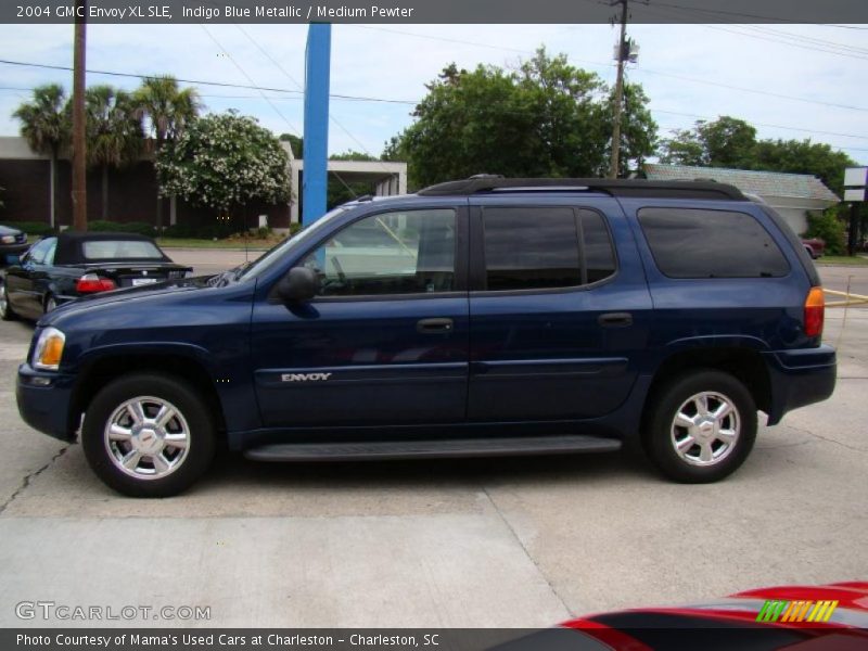 Indigo Blue Metallic / Medium Pewter 2004 GMC Envoy XL SLE