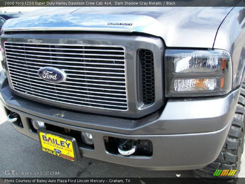 Dark Shadow Gray Metallic / Black 2006 Ford F250 Super Duty Harley Davidson Crew Cab 4x4