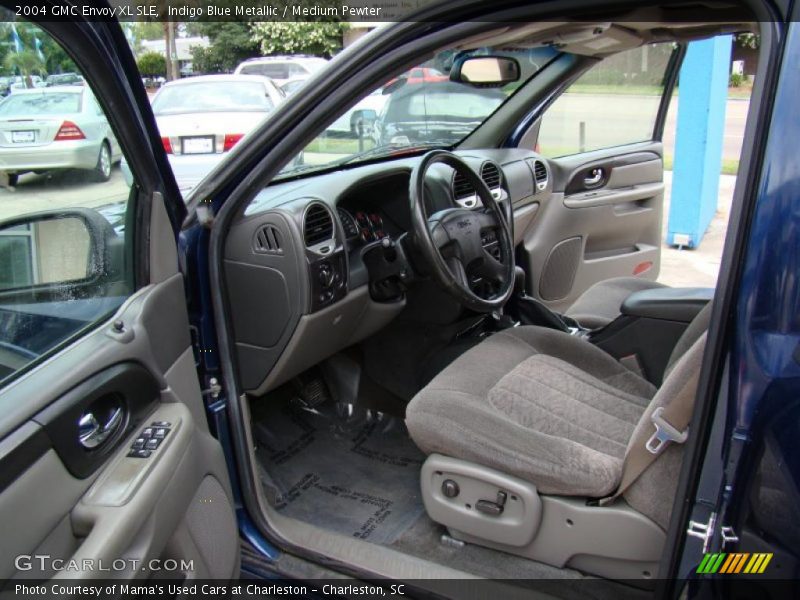 Indigo Blue Metallic / Medium Pewter 2004 GMC Envoy XL SLE
