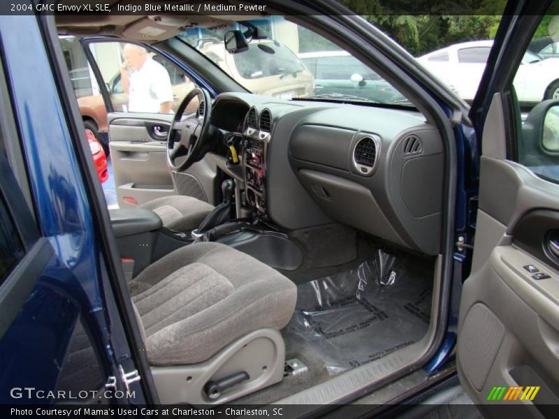 Indigo Blue Metallic / Medium Pewter 2004 GMC Envoy XL SLE