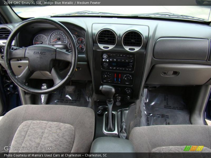 Indigo Blue Metallic / Medium Pewter 2004 GMC Envoy XL SLE
