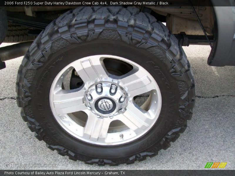 Dark Shadow Gray Metallic / Black 2006 Ford F250 Super Duty Harley Davidson Crew Cab 4x4