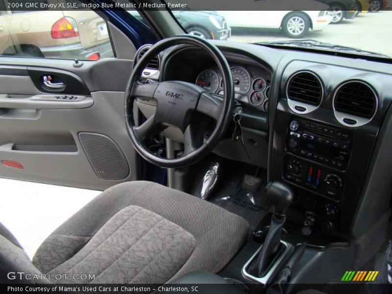 Indigo Blue Metallic / Medium Pewter 2004 GMC Envoy XL SLE