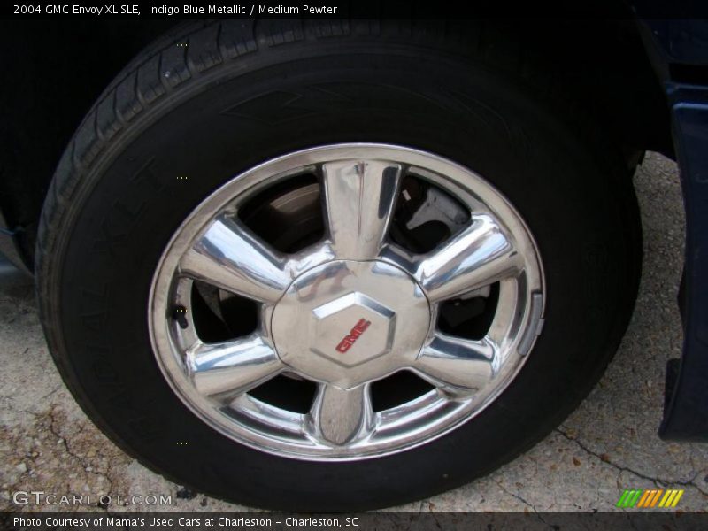 Indigo Blue Metallic / Medium Pewter 2004 GMC Envoy XL SLE