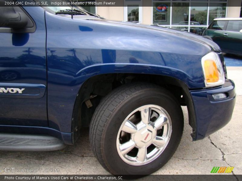 Indigo Blue Metallic / Medium Pewter 2004 GMC Envoy XL SLE