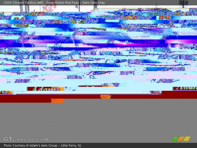 Deep Molten Red Pearl / Dark Slate Gray 2004 Chrysler Pacifica AWD