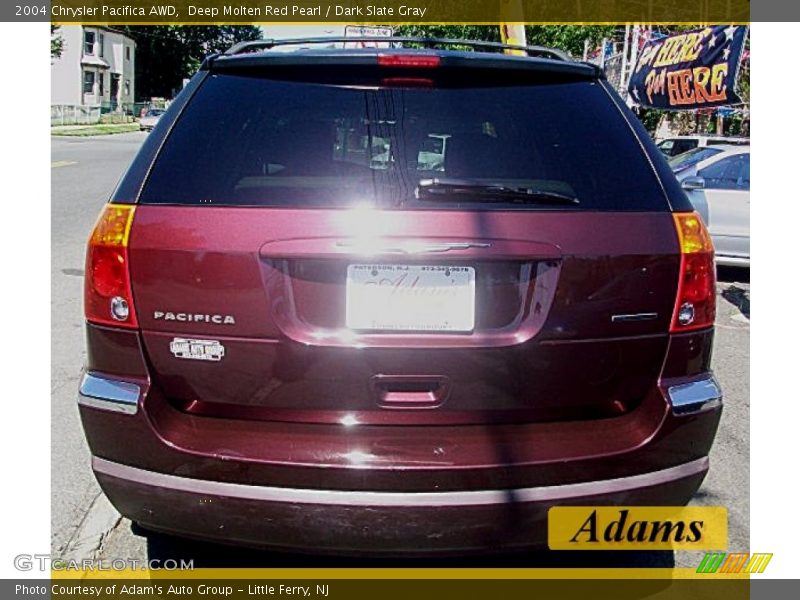 Deep Molten Red Pearl / Dark Slate Gray 2004 Chrysler Pacifica AWD