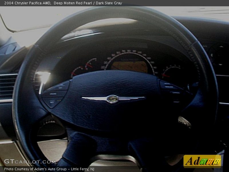 Deep Molten Red Pearl / Dark Slate Gray 2004 Chrysler Pacifica AWD