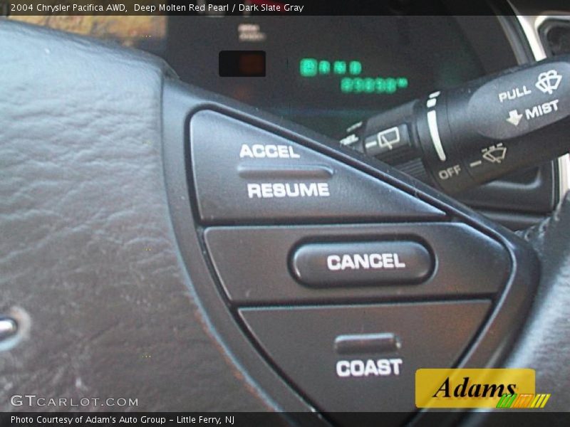 Deep Molten Red Pearl / Dark Slate Gray 2004 Chrysler Pacifica AWD