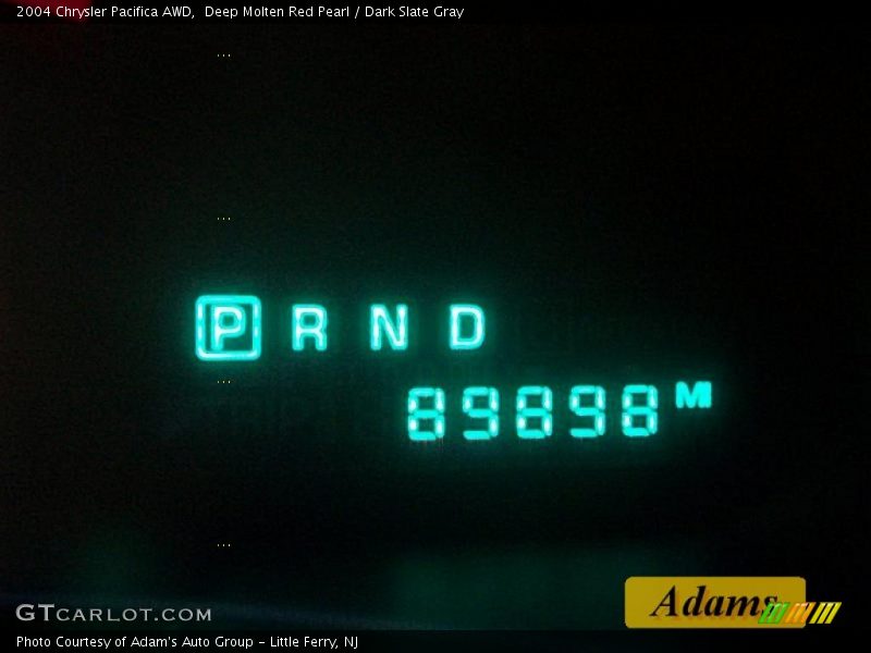 Deep Molten Red Pearl / Dark Slate Gray 2004 Chrysler Pacifica AWD