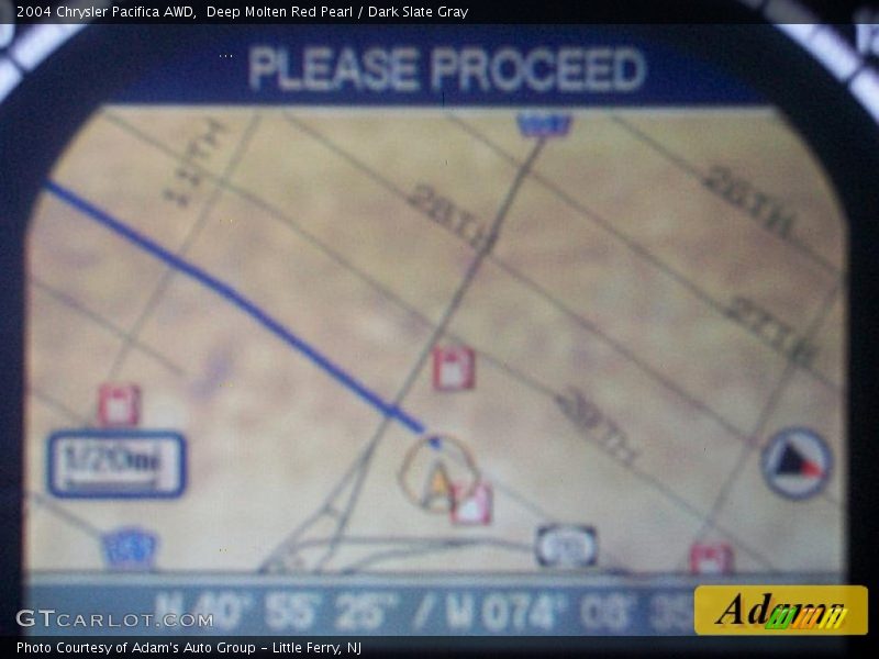 Deep Molten Red Pearl / Dark Slate Gray 2004 Chrysler Pacifica AWD