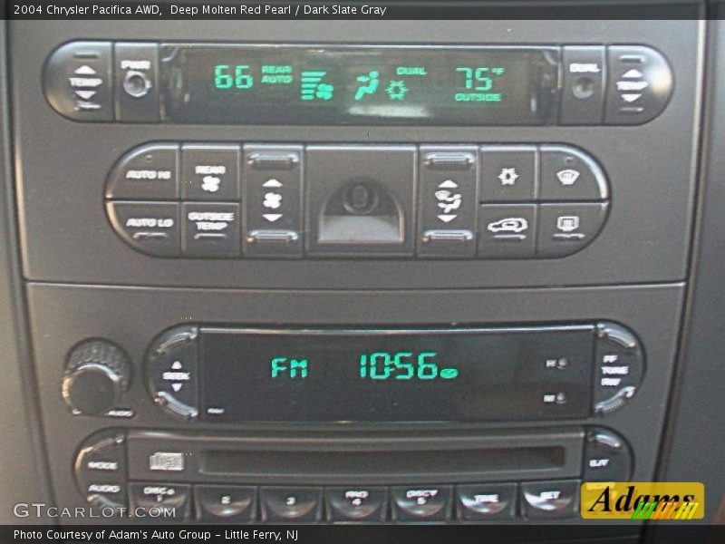 Deep Molten Red Pearl / Dark Slate Gray 2004 Chrysler Pacifica AWD