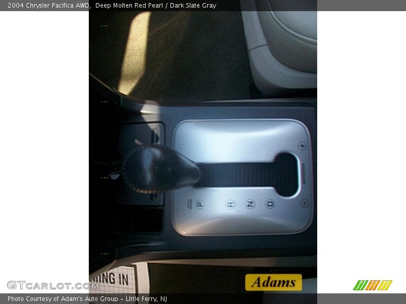 Deep Molten Red Pearl / Dark Slate Gray 2004 Chrysler Pacifica AWD