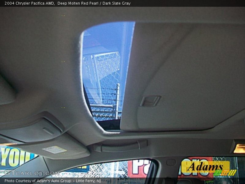 Deep Molten Red Pearl / Dark Slate Gray 2004 Chrysler Pacifica AWD