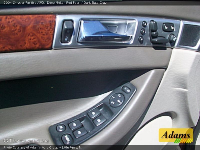 Deep Molten Red Pearl / Dark Slate Gray 2004 Chrysler Pacifica AWD