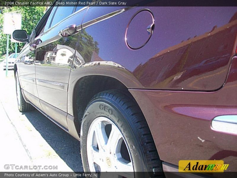 Deep Molten Red Pearl / Dark Slate Gray 2004 Chrysler Pacifica AWD