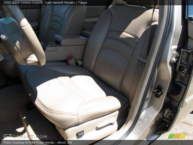 Light Sandrift Metallic / Taupe 2003 Buick Century Custom