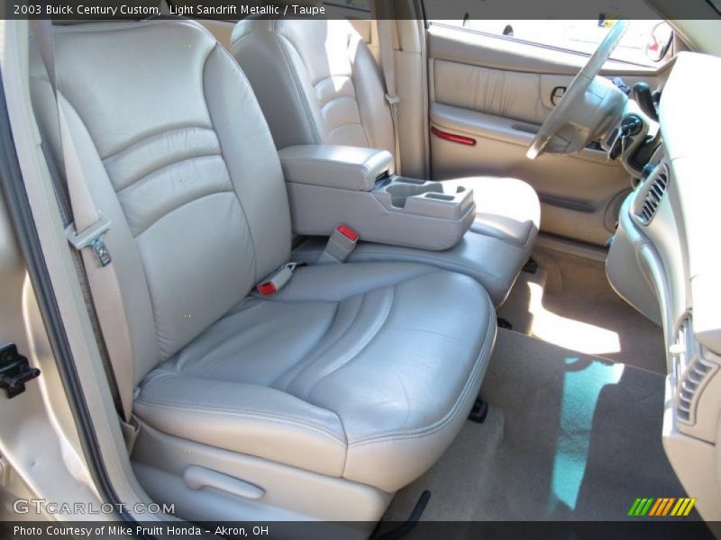 Light Sandrift Metallic / Taupe 2003 Buick Century Custom