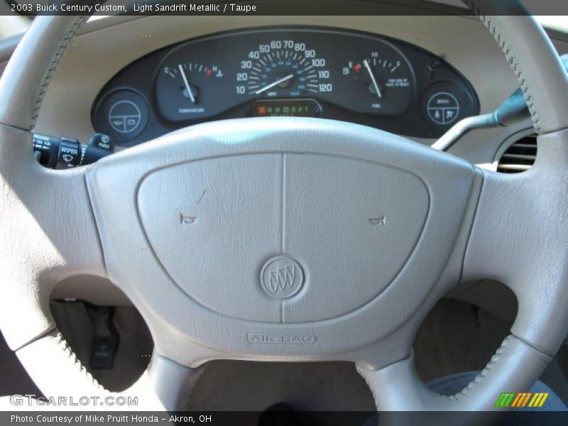 Light Sandrift Metallic / Taupe 2003 Buick Century Custom