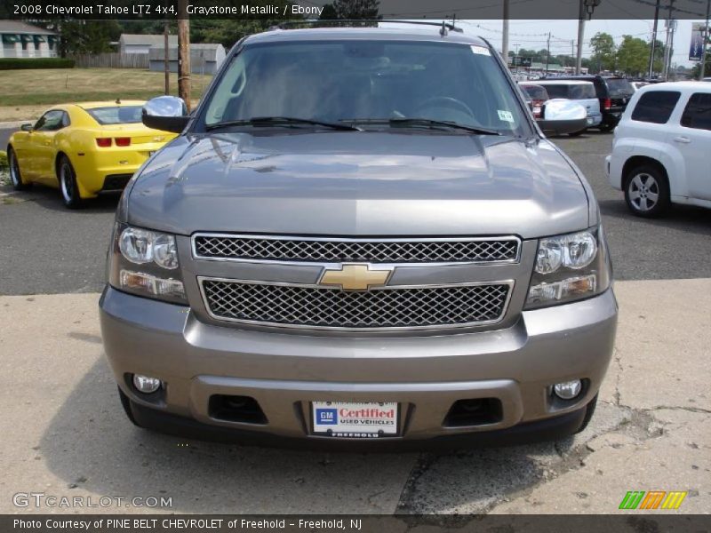 Graystone Metallic / Ebony 2008 Chevrolet Tahoe LTZ 4x4