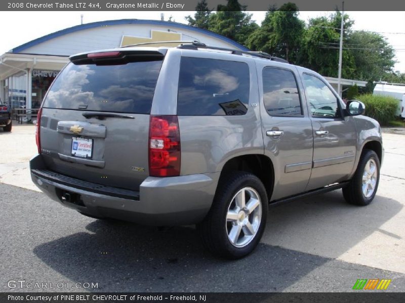 Graystone Metallic / Ebony 2008 Chevrolet Tahoe LTZ 4x4